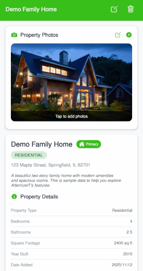 AItemizeIT Properties - Manage multiple locations